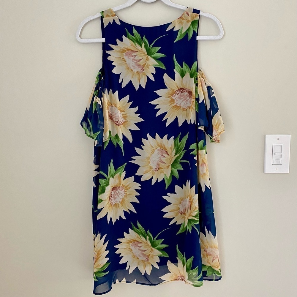 Show Me Your Mumu Birdie Sunflower Dreams Ruffle Dress XS - Picture 13 of 16